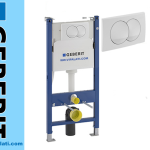 UGRADNI VODOKOTLIC GEBERIT DUOFIX BASIC BELA TIPKA 111.154.11.1