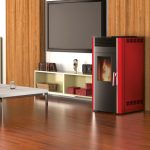 LUCA S 8 kW CRVEN Alfa Plam peć na pelet