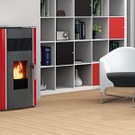 LUCA 8 kW CRVEN Alfa Plam peć na pelet