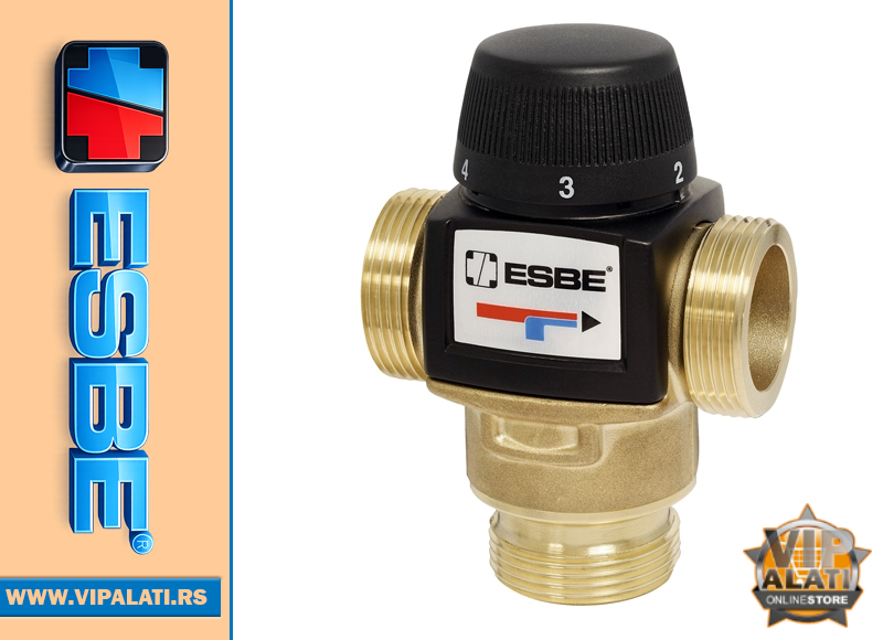 TROKRAKI VENTIL VTA572 TS 1" 20-55°C 31702100 - ESBE