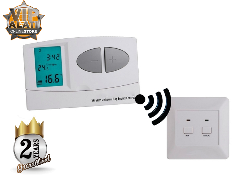 DIGITALNI PROGRAMSKI SOBNI TERMOSTAT XX7 RF BEZICNI