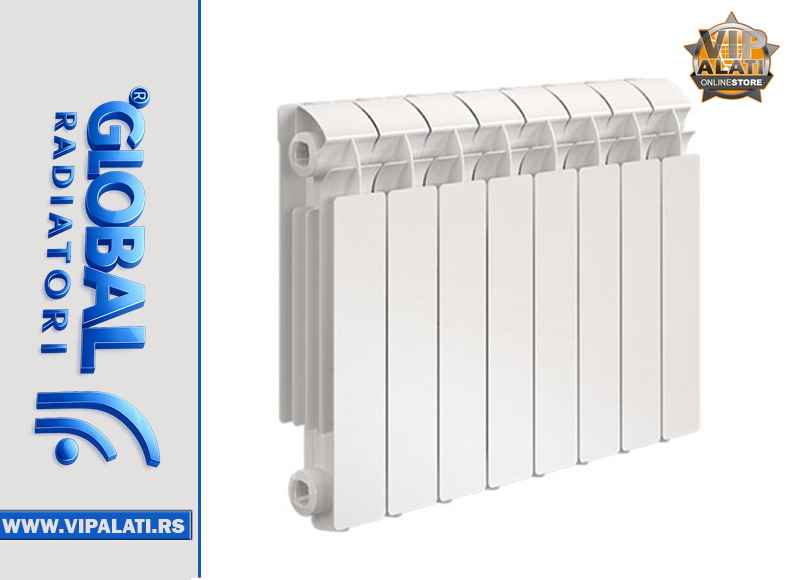ALUMINIJUMSKI RADIJATOR VOH H-350 120W - GLOBAL