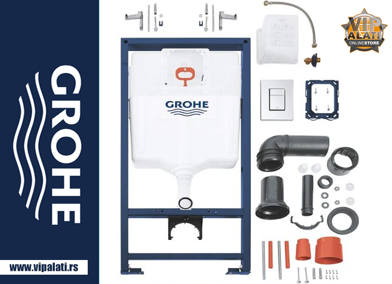 UGRADNI VODOKOTLIC RAPID 3/1 38721001/38505000 - GROHE - Slika 4