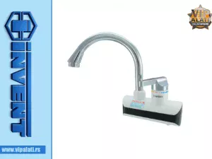 Zidna baterija sa displejom i grejačem INVENT 01PBSZBW za lavabo i sudoperu