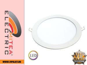 M18UO 18W 3000K beli ugradni okrugli LED 1 | vipalati.rs