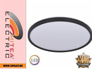 Crna LED plafonjera 18W