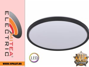Crna LED plafonjera 36W