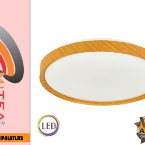 LED plafonjera boje drveta 48w