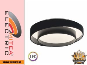 Crna LED plafonjera 24W