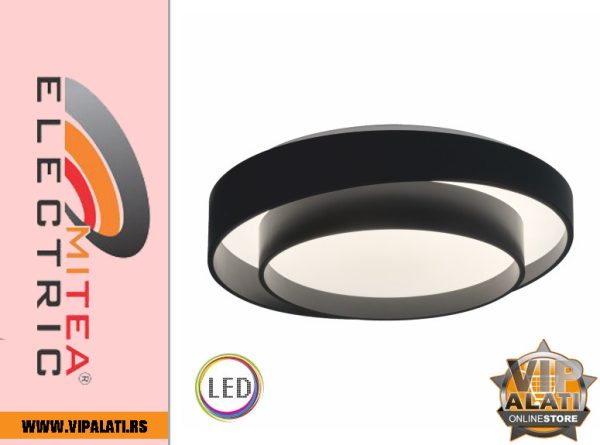 Crna LED plafonjera 24W