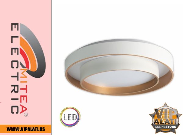 Belo-zlatna led plafonjera 24W