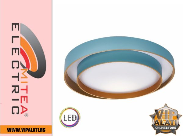 Plavo-zlatna led sijalica 24W