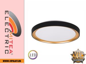 Crno-zlatna LED plafonjera 24W