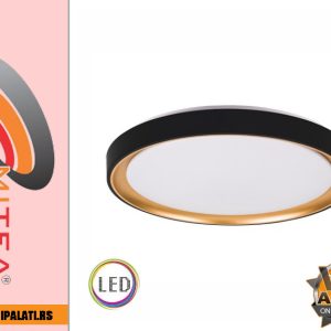 Crno-zlatna LED plafonjera 24W