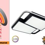 CRNA PLAFONSKA LED LAMPA M205490 48-96-48W LED SMD 3000~6500K 480x480x60mm (CCT ON-OFF) MITEA LIGHTING