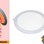 M24UO 24W 6500K BELI UGRADNI OKRUGLI LED PANEL MITEA LIGHTING
