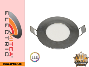 M3UO-CH 3W 4000K hrom ugradni okrugli LED panel 1 | vipalati.rs