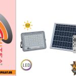 TAMNO SIVI SOLARNI LED REFLEKTOR SET SA DALJINSKIM M452080-S2 6500K IP65 50W
