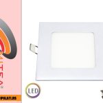 M6UK 6W 6500K BELI KVADRATNI UGRADNI LED PANEL MITEA LIGHTING