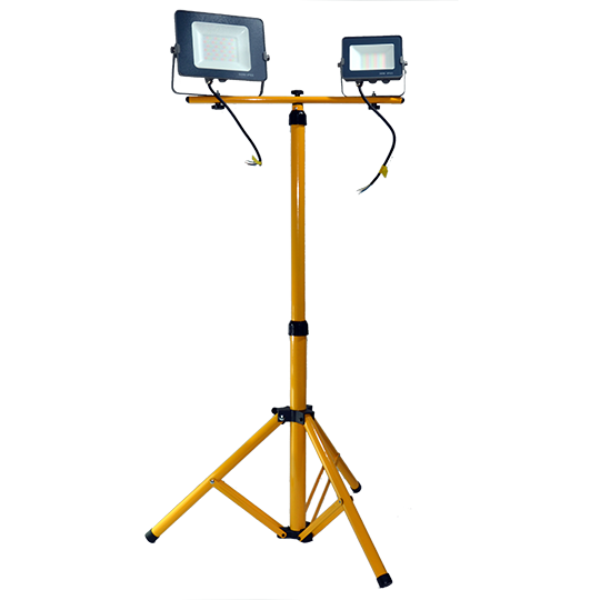 Tripod postolje za dva LED reflektora, metalno - stalak 2