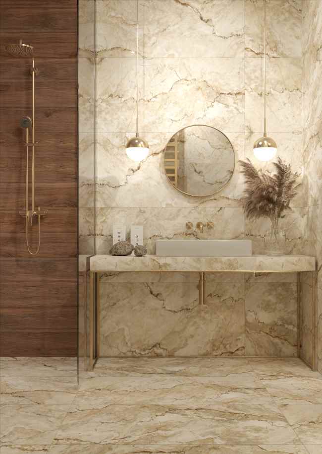 Austral Crema 120x60-Vechio Palisandro 120x20| vipalati.rs