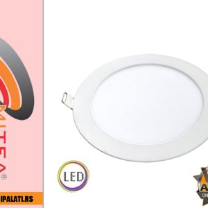 M12UO 12W 3000K beli ugradni okrugli LED panel 1 MAIN | vipalati.rs