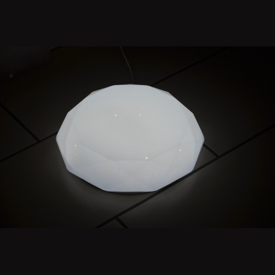 M205404 2x18W LED SMD 3000~6500K fi350mm plafonjera dijamant + daljinski 2