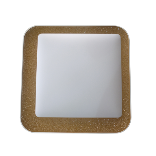 M205418 2x36W transparentno šampanj-zlatna+opal LED SMD 3000~6500K 515x515mm plafonjera sa daljinskim 3