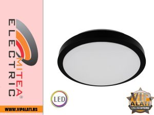 Crna LED plafonjera 18W