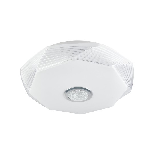 M205435-BT WRGB 2x24W 410mm LED SMD plafonjera sa zvučnikom AURORA bluetooth Android iOS APP iLink (muzička plafonjera) 2