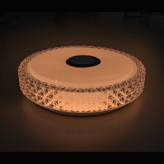M205440-BT WRGB 2x18W fi350mm LED SMD plafonjera sa zvučnikom 5W bluetooth Android iOS APP iLink (muzička plafonjera) smart 6