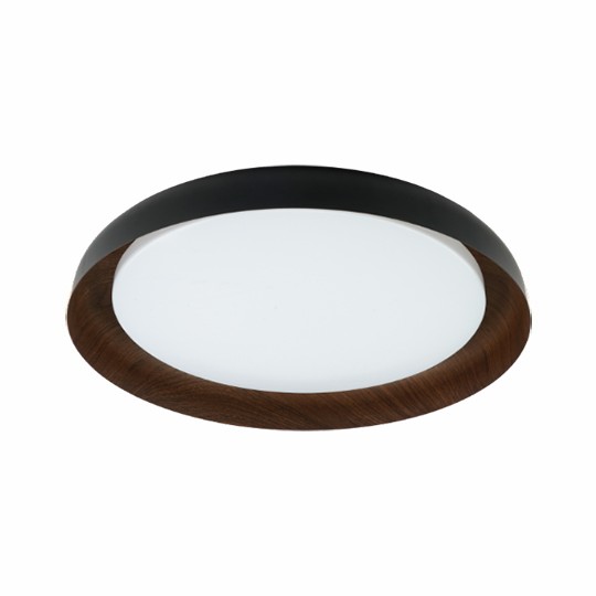 M205458 24W 6500K LED SMD crna + boja drveta plafonjera 1