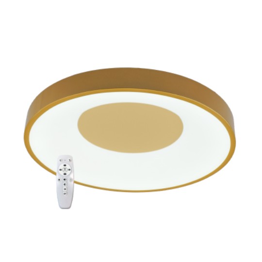 M205463 2x24W 3000~6500K 3CCT LED SMD zlatna plafonjera sa daljinskim 2.4G