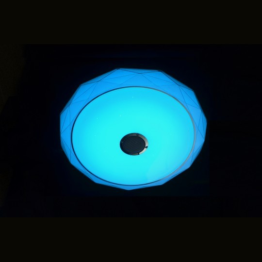 M205502-BT WRGB 2x24W fi410mm LED SMD plafonjera DIJAMANT sa zvučnikom 5W bluetooth Android iOS APP iLink (muzička plafonjera) smart 11