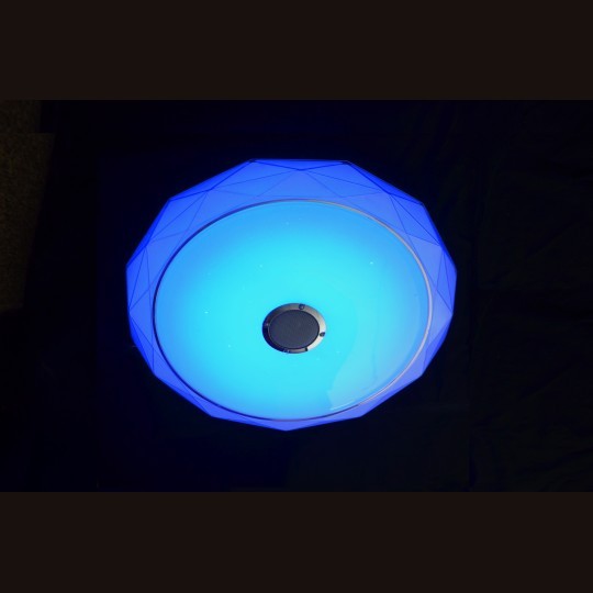 M205502-BT WRGB 2x24W fi410mm LED SMD plafonjera DIJAMANT sa zvučnikom 5W bluetooth Android iOS APP iLink (muzička plafonjera) smart 8