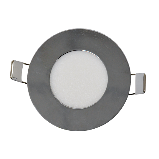 M3UO-CH 3W 6500K hrom ugradni okrugli LED panel 2 | vipalati.rs