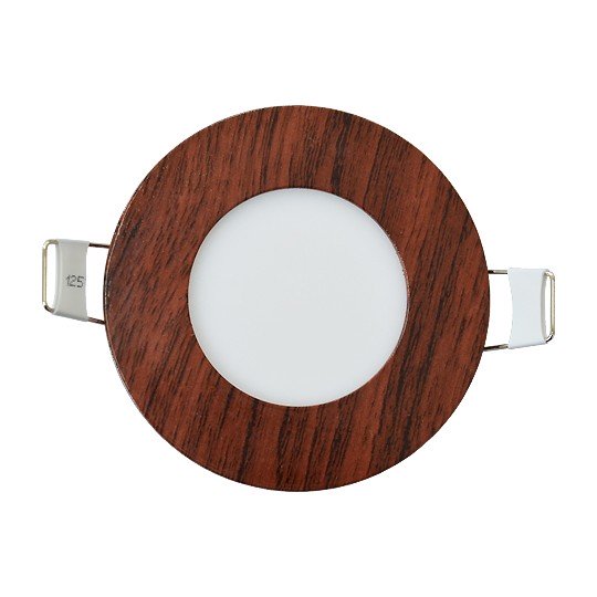 M3UO-WDD 3W 6500K boja drveta ugradni okrugli LED panel 3 | vipalati.rs