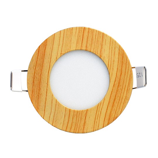 M3UO-WDL 3W 6500K boja drveta ugradni okrugli LED panel 3 | vipalati.rs