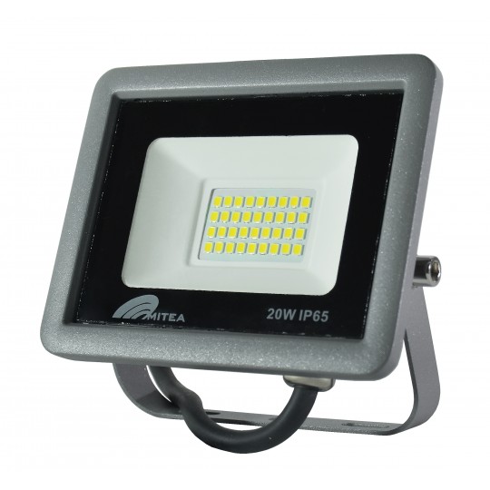 M480020-S1 6500K SMD ECO LED reflektor 20W tamno sivi .IES 2