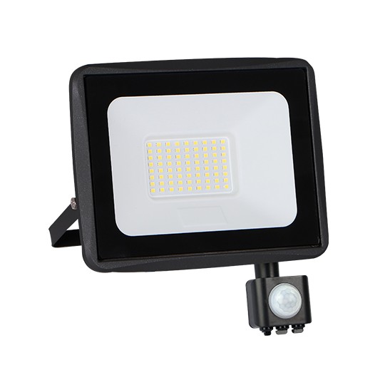 M490050-RLS-C3 6500K SMD ECO LED reflektor sa senzorom crni 50W 1 | vipalati.rs