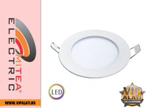 M6UO 6W 3000K beli ugradni okrugli LED panel 12 | vipalati.rs