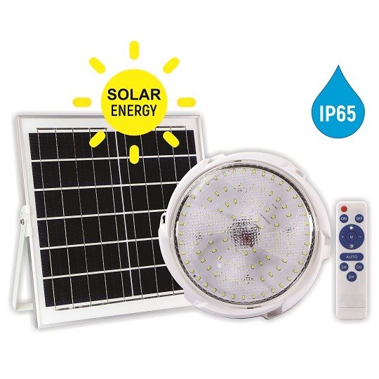 M702005 LED plafonjera 1200lm + solarni panel 10W 280x280mm sa daljinskim 1