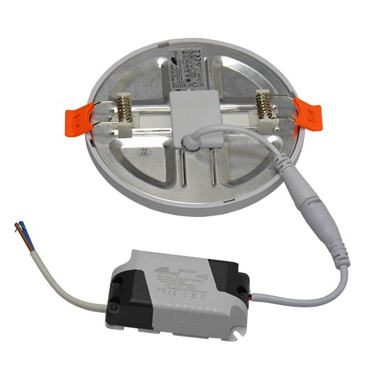 M8UO-ADJ 8W 4000K beli ugradni okrugli sa podesivim oprugama LED 7