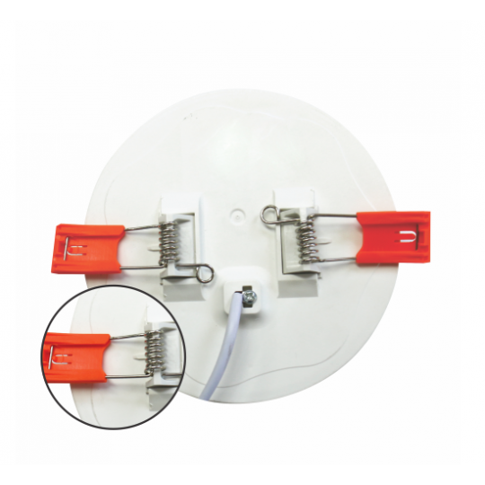 MP18UO-FL 18W 4000K beli ugradni okrugli LED 2