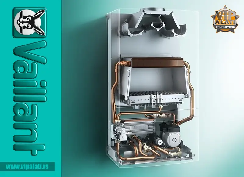 Vaillant turboTEC PRO VUW SOE 282/5-3 H kombinovani konvencionalni gasni kotao za grejanje i pripremu tople vode.