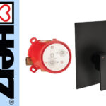 UZIDNA ARMATURA ZA TUŠ KADU SQ BLACK Q90B 00361B HERZ UNITAS