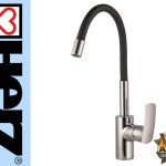 BATERIJA ZA SUDOPERU SA ELSTIČNIM SILIKONSKIM IZLIVOM ELITE E24 00120 HERZ UNITAS