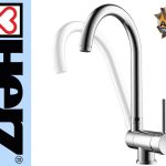 PREGIBNA BATERIJA ZA SUDOPERU SA 3 CEVI I UGAONIM VENTILIMA FRESH F22 01138 HERZ UNITAS