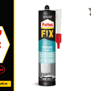 pattex fix mirror&panels komad | vipalati.rs