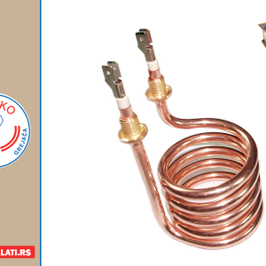 GREJAČ ZA BOJLER 2000 W/230 V  SPIRALNI  (1001) - FEG SREĆKO